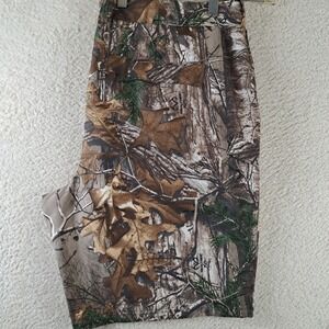 Realtree Woodland Cami Cargo Shorts Mens Size Xl
